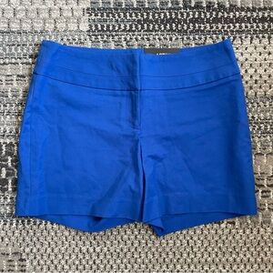 NWT Apartment 9 Kohl’s Mid Rise Flat Front Shorts in Royal Blue, Size 10